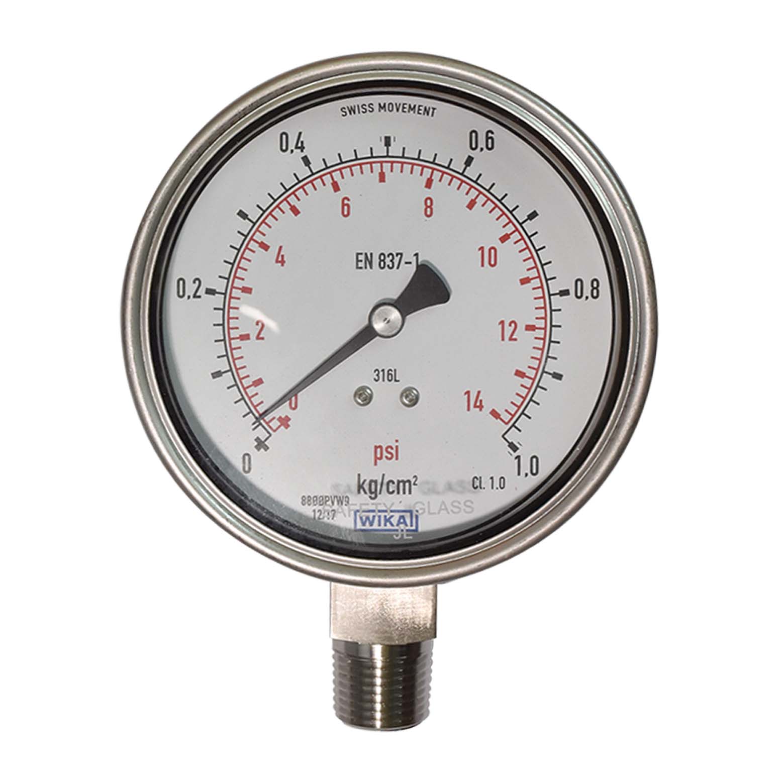 jual pressure gauge murah